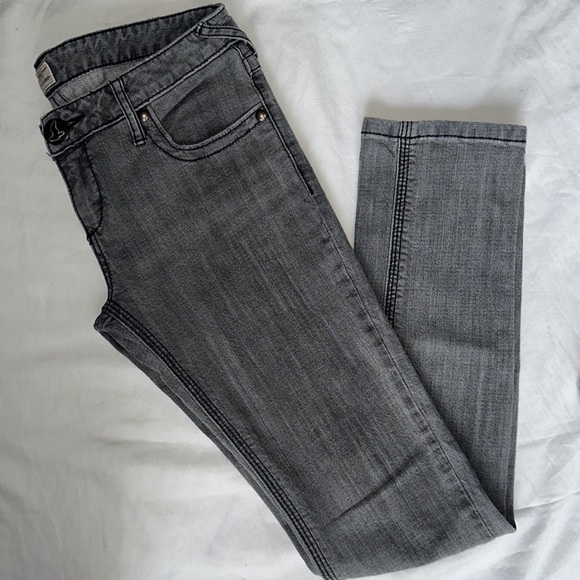 Free People Gray Skinny Jeans Modern Style - Picture 5 of 10